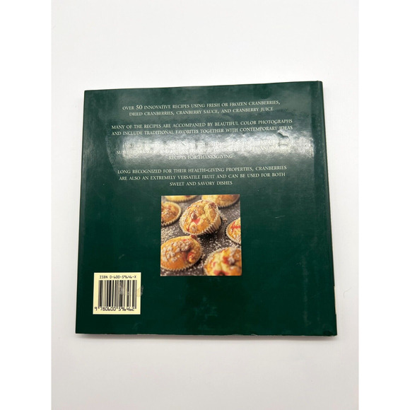 CRANBERRY COOKBOOK By Philip Webb - Hardcover Excellent Condition Vintage 1998 - Picture 2 of 5